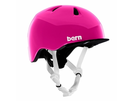 Casco con visera para niña BERN Tigre