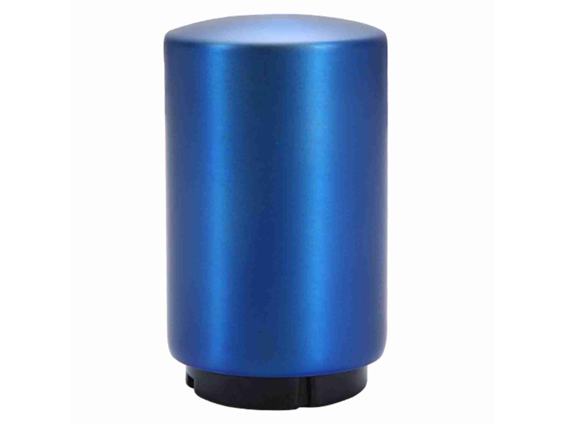 Abridor de botellas magnético automático de presión, acero inoxidable, sin marca.