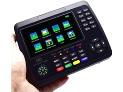 V10 Finder Max H.264/h.265 Decodificación De 10 Bits Hd 1080p Pantalla Lcd De 4,3" Dvb-s2/s2x