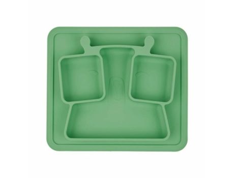 Plato BADABULLE B005215 (Silicona - 22.4 x 21.2 x 3.2 cm)