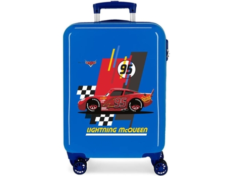 Maleta de Cabina DISNEY Lightning McQueen Rígida Azul