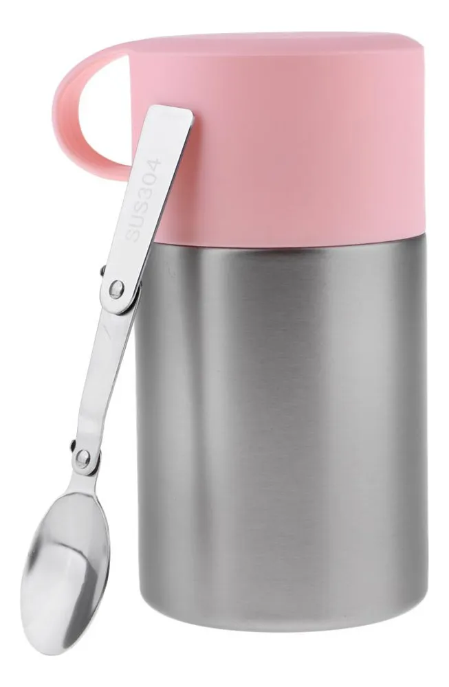 Olla térmica de acero inoxidable con cuchara Vayotoy