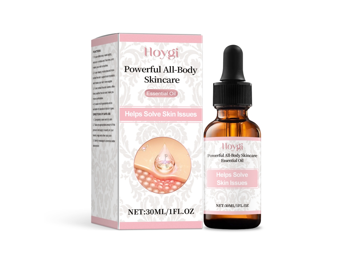 Aceite esencial Worten para el cuidado de la piel y el cuerpo.