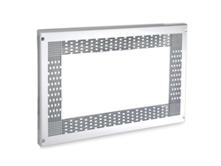 Marco Mueble Microondas 600X400 Cromo Mate HERRAJES ALK
