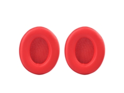 Almohadillas para auriculares Beats Studio 2, almohadillas de esponja suave, color rojo.