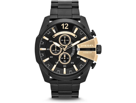 Reloj DIESEL Hombre (Acero Inoxidable - Negro)