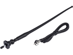 Antena De Radio Universal Negra Am/fm De 2 Pulgadas Para Vehículos | Receptor De Señal