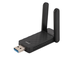 Adaptador De Red Inalámbrico Usb 3.0 De 1800 Mbps Con Antenas Duales De 3 Dbi Para Pc Y Portátiles.