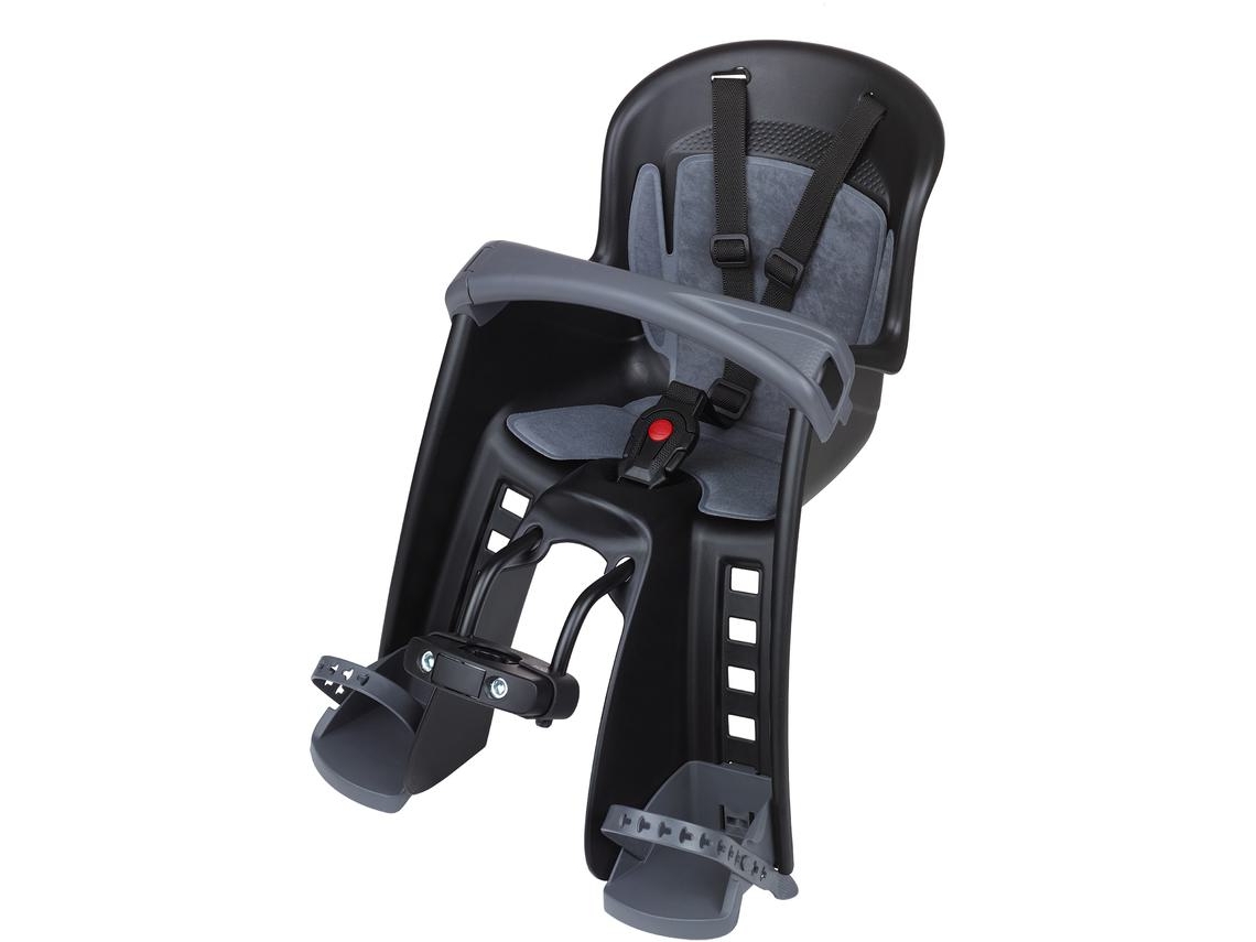 Silla Portabebé Bicicleta Delantera Bilby Junior+ Negro/Gris