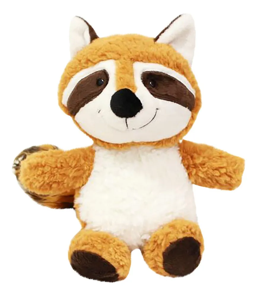 Nuevo juguete de peluche de mapache para niños, vayotoy