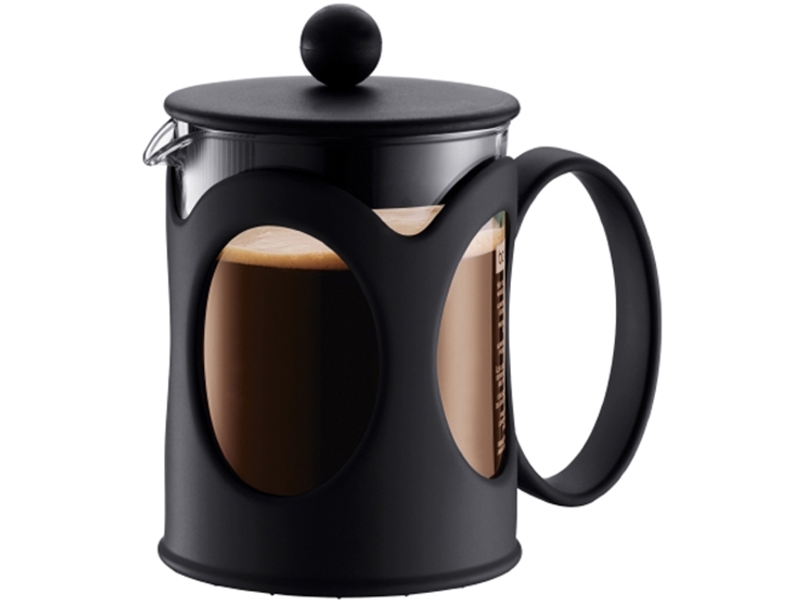 Cafetera Prensa Francesa 4 Xícaras 0,5L Negro 10683-01