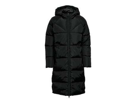 Abrigo para Mujer ONLY (S - Negro)
