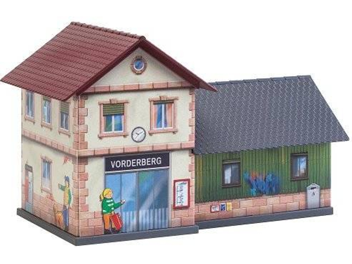 Edificios y Estructuras FALLER Basic Station Building Kit (Edad Minima: 4)
