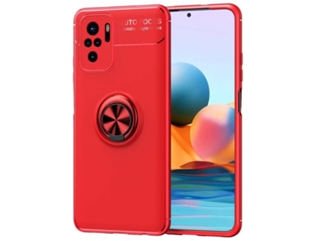 Carcasa Xiaomi Redmi Note 10 / 10S TUMUNDOSMARTPHONE Anillo Rojo