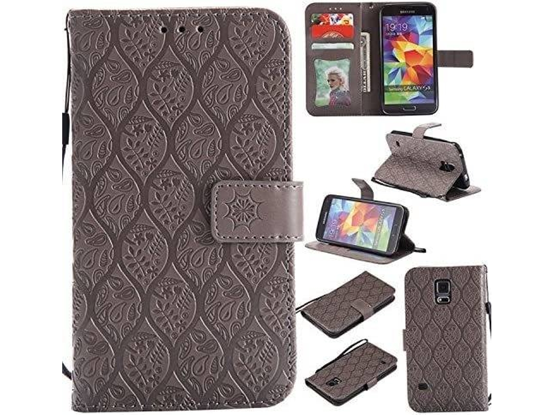 Funda Samsung Galaxy S5 i9600 HONGWE. Gris