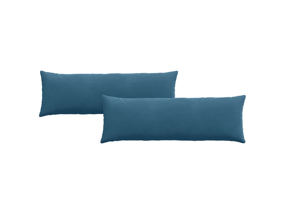 Cojines para sofá, 2 unidades, cojín grande para sofá, azul, 120x40cm HARLANV1