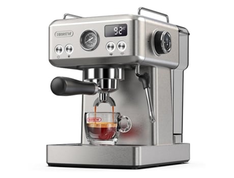 Cafetera Espresso automática HiBREW H10A Semi 19Bar Espumador de leche a presión Temperatura ajustable Jarra de 350 ml