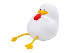 Rebe-luz Nocturna De Silicona Con Carga Usb, Brillo Ajustable, Led Suave, Lámpara De Pato Cute Con Soporte Para Teléfono Sin Gorro