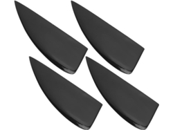 Conjunto De Alerones De Planche Surf Flexibles En Plastique, Leggers Y Durables En Sur La Plage