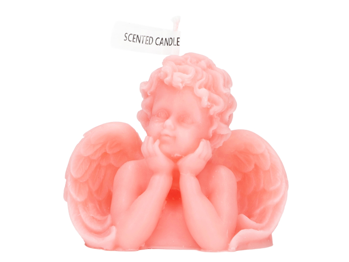 2026-velas De Cera De Soja Perfumadas Angel Aesthetic Decorativas Lindas Para Hogar Dormitorio Baño Boda Rosa Con Manos En Mejillas