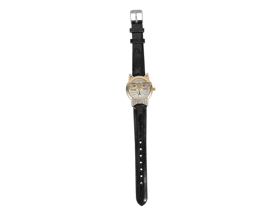 Reloj de pulsera infantil con esfera negra. GOKOCO