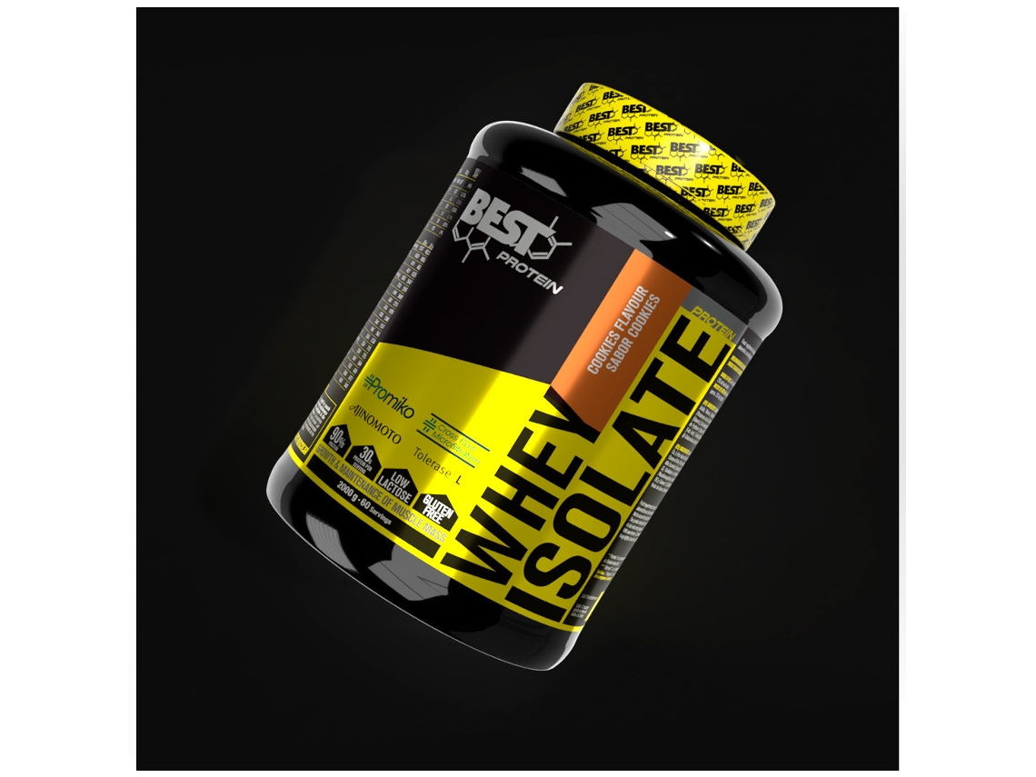 BEST PROTEIN Whey Isolate Galletas Proteica 90 1000 g
