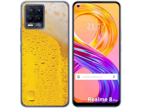 Carcasa Realme 8 4G / 8 Pro TUMUNDOSMARTPHONE Cerveza Multicolor