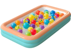 Piscina Inflable Niños Jardín Exterior,juegos Portátiles Verano Familiar