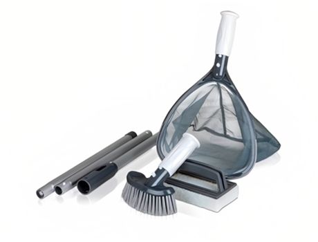 Kit de Limpieza de Piscina GRE Gris