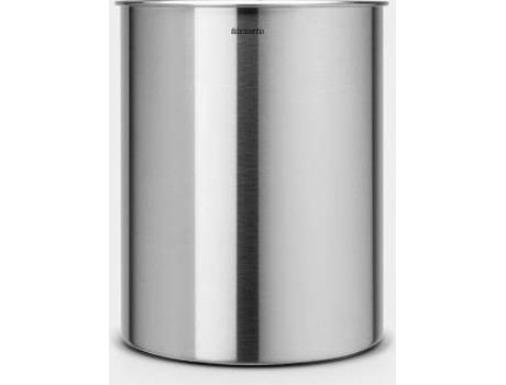 Cubos de Basura BRABANTIA Para PaPiels (Acero Inoxidable - 15 L - 33 cm)