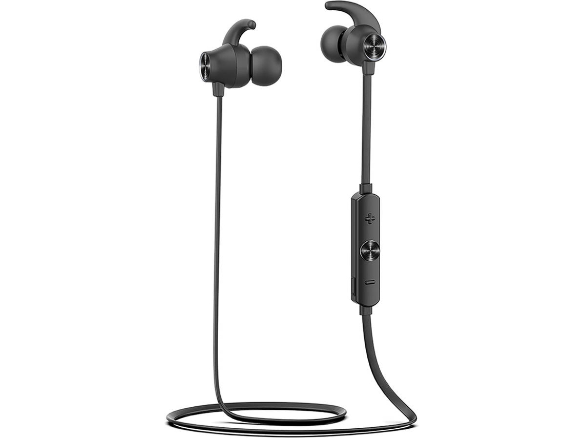 Auriculares Bluetooth AIWA Estbt-400Bk (In Ear - Micrófono - Negro)