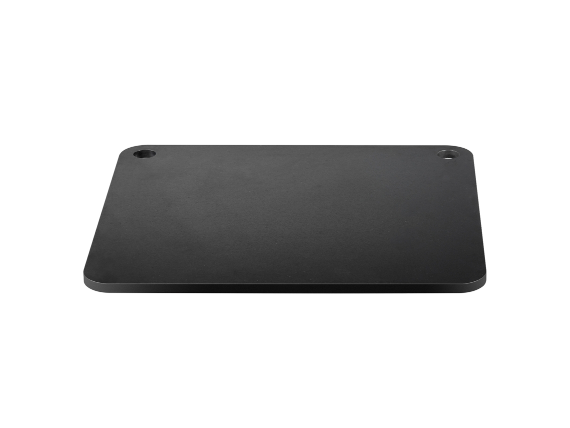 Piedra para pizza Succebuy, bandeja de acero para horno, 406 x 368 x 10 mm