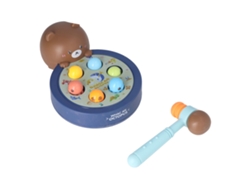 Dan26-juego De Golpear Topos Interactivo Educativo Para Niños Con Martillo Oso Marrón Para Mayores De 3 Años