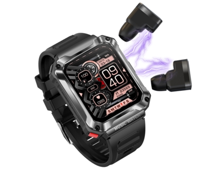 Smartwach OHPA T93 (Android e IOS - Negro)