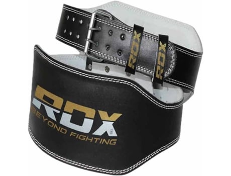 Banda de Cintura RDX SPORTS Cinturón 6´´ Cuero (Tamaño L)