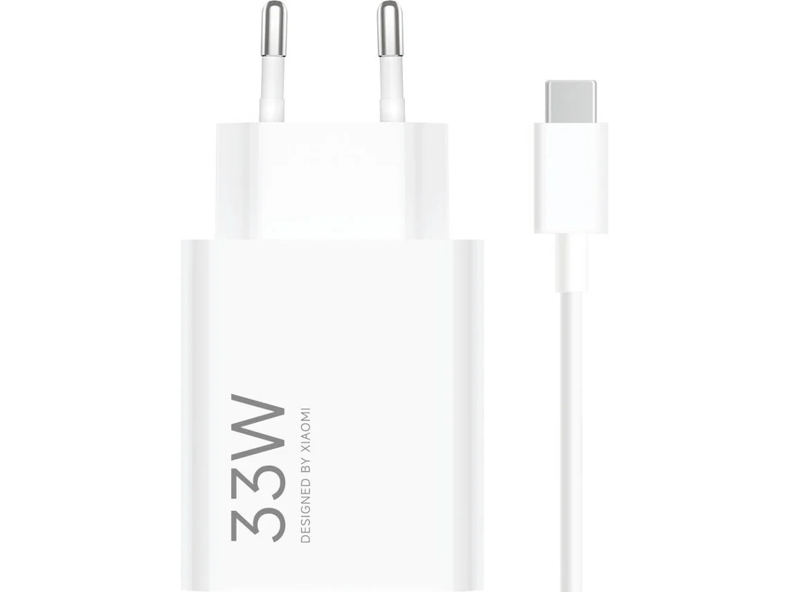 Cargador XIAOMI 240V XIAOMI Mdy-16-Ef Blanco 33W USB a Tipo-C (Blanco)
