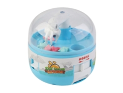 Ats-juguete Máquina De Agarrar Muñecas Mini Para Niños Mejora Coordinación Eléctrica Dinosaurio Azul