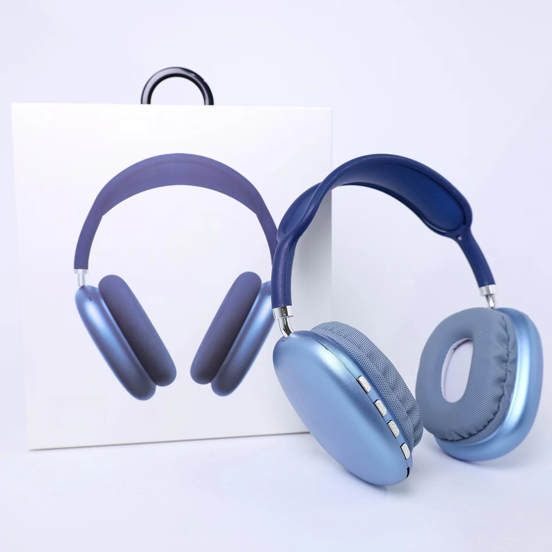 Auriculares Bluetooth Inalámbricos (azul) Nuevos De 2025