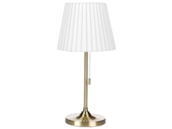 Lámpara de mesa BELIANI Torysa de Hierro Latón 23x23x48