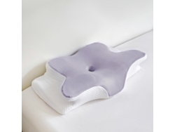 Travesseiro Chrui Ortopédico De Espuma Viscoelástica Em Formato De Borboleta, Suporte Para Cabeça E Pescoço, Eficaz Para Distúrbios Do Sono (roxo)