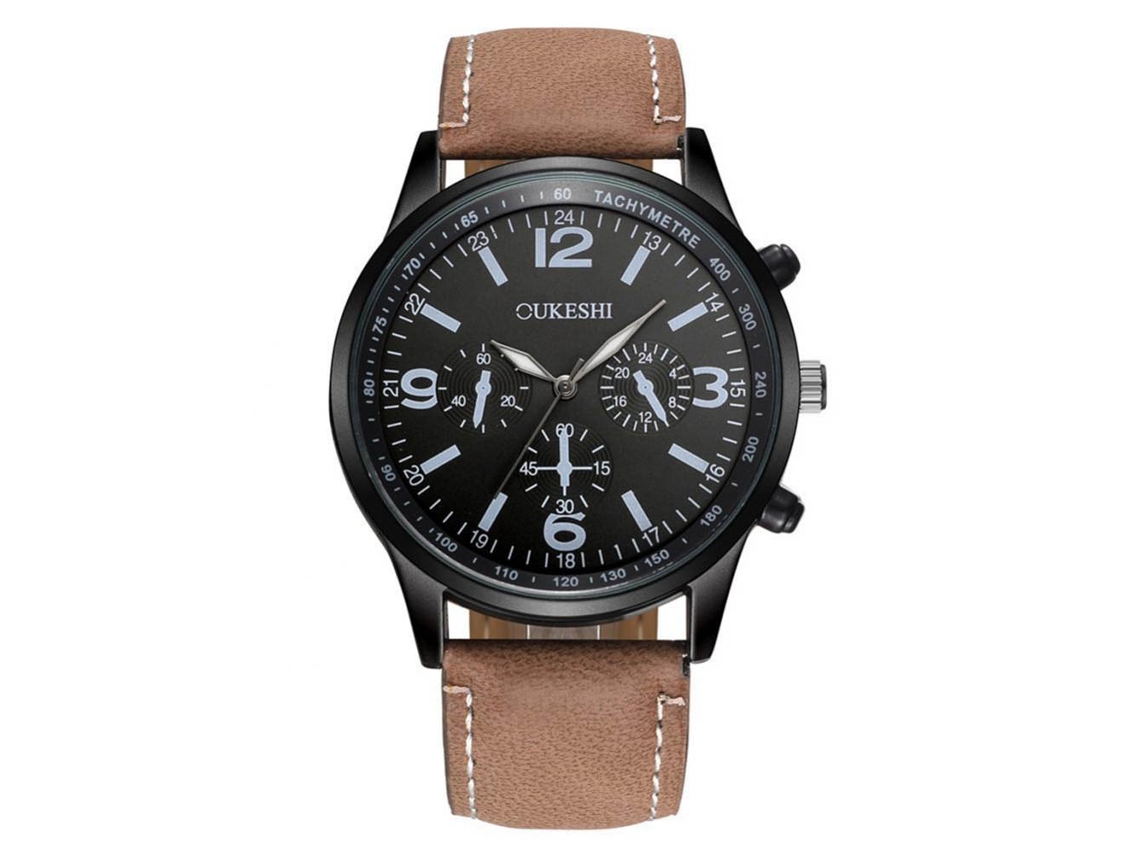 Reloj De Pulsera Analógico De Cuarzo Casual Para Hombres Con Correa De Pu Classic