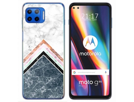 Carcasa Motorola Moto G 5G Plus TUMUNDOSMARTPHONE Dibujos Multicolor