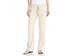 2026-pantalones De Algodón Y Lino Para Mujer Pantalones De Playa Con Cordón Ajustable Y Bolsillos Laterales