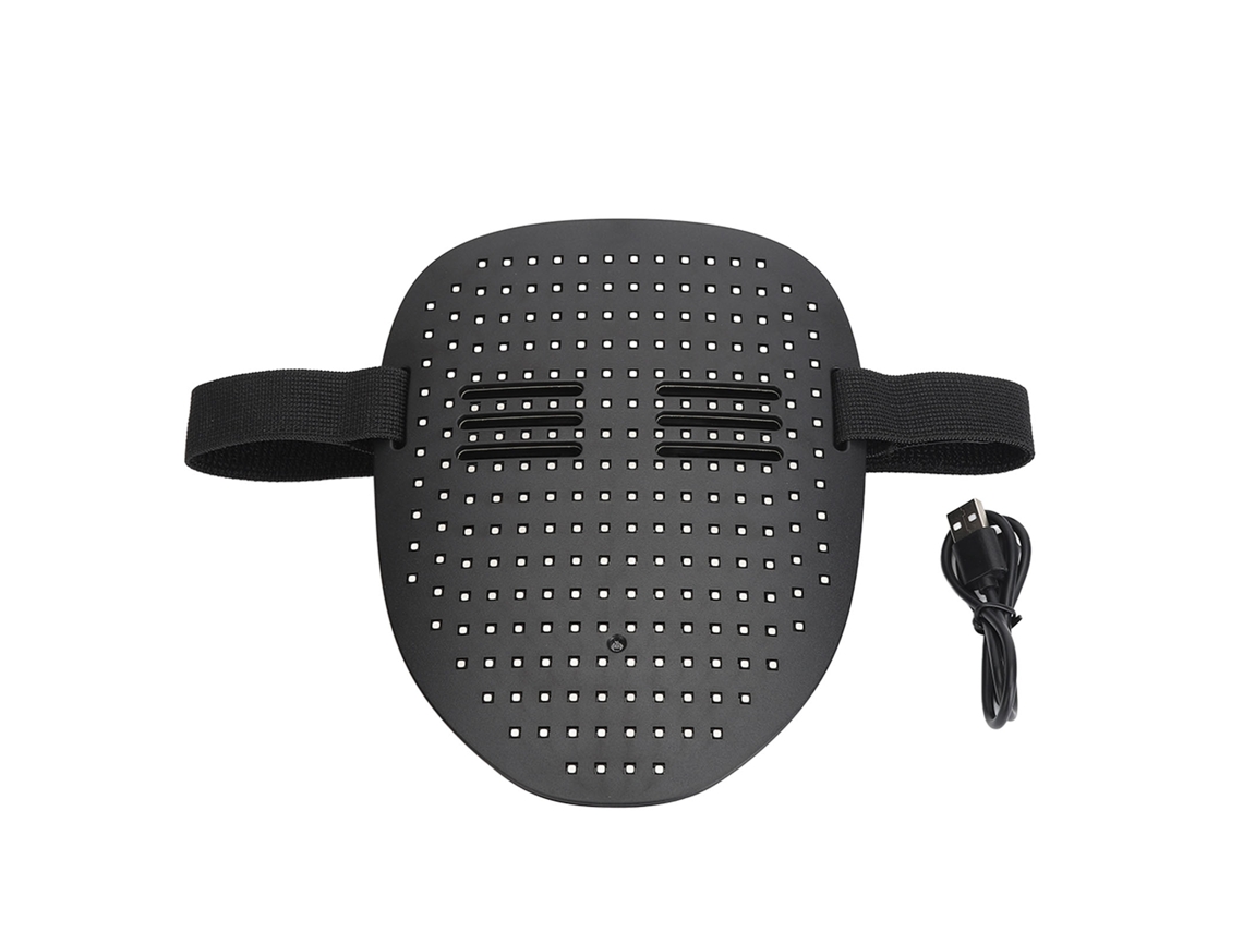 Rebe-máscara Led Para Fiesta Con Sensor De Gestos Ajustable Iluminada Transformable Para Cosplay Carnaval Festival
