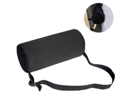 ELKUAIE 1 Uds. El soporte de rollo lumbar para sillas de oficina y asientos de coche almohada de coche, cojín cilíndrico, almohada de cintura