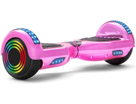 Hoverboard E-RIDES 6.5WF-C-PINK-19 Rosa (Autonomía: 12 km - Velocidad Máx: 12 km/h)
