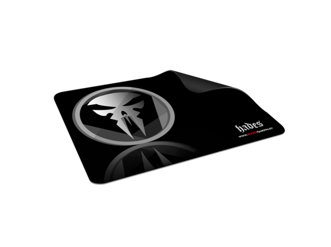 Mars Gaming Mmpha1 alfombrilla para pc base de caucho natural superficie nanotextil comodidad y rendimiento color negro hades raton