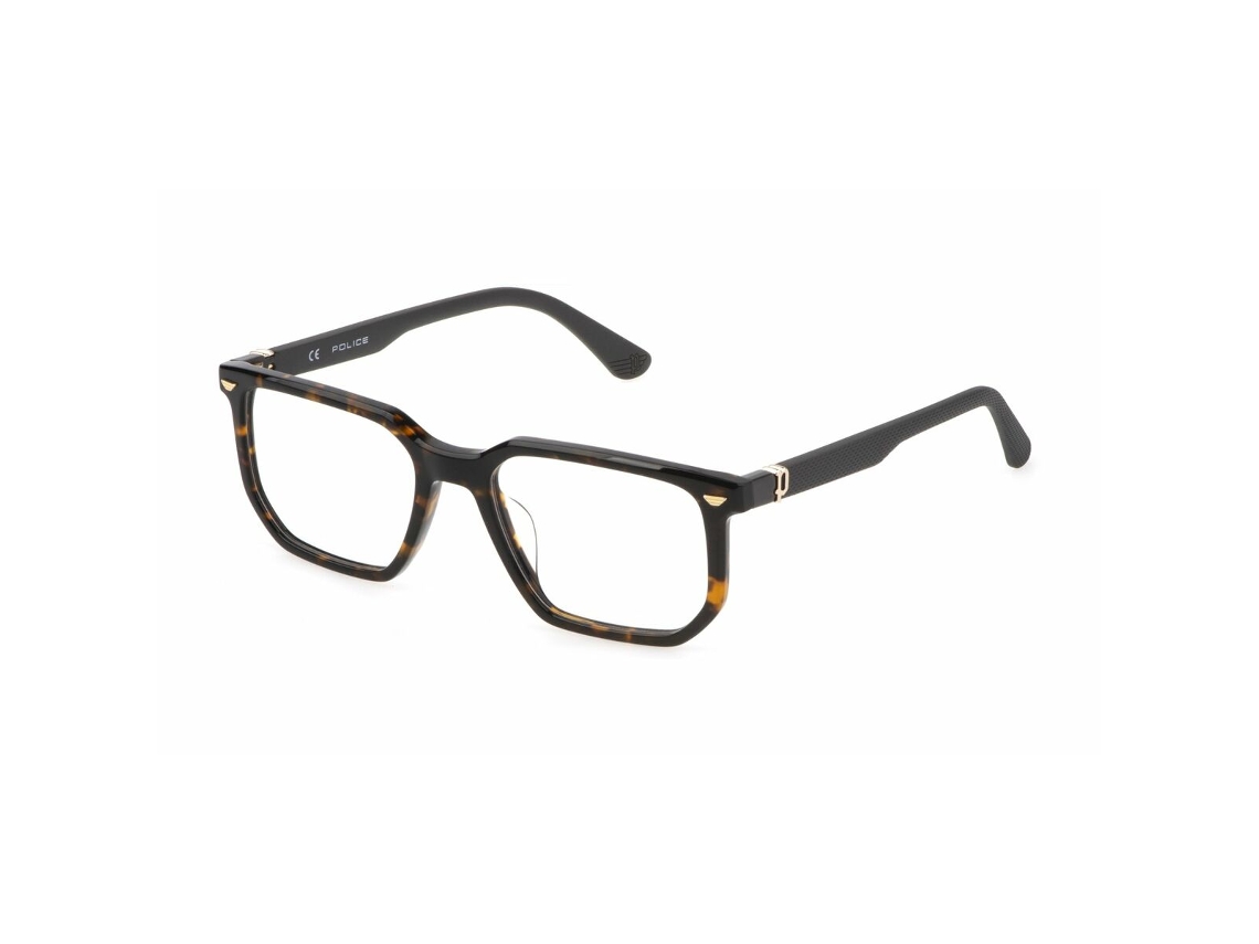 Montura De Gafas Unisex Police Vk548n-490s08 (negro - Metal - 135 Mm - Ø 49 Mm)
