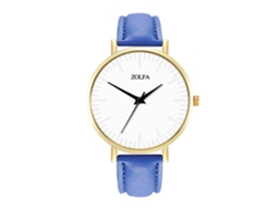 Reloj De Pulsera De Cuarzo Elegante Y Moderno Unisex Para Parejas - Regalo (azul)