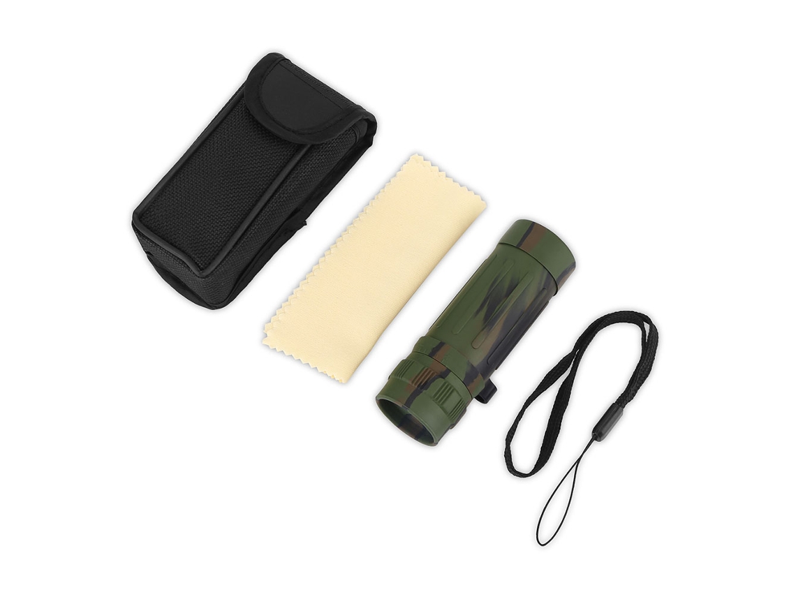 Monocular ligero de 8 aumentos (paquete de 1) para camping, caza y conciertos
